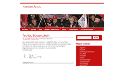 Desktop Screenshot of kerstenartus.info